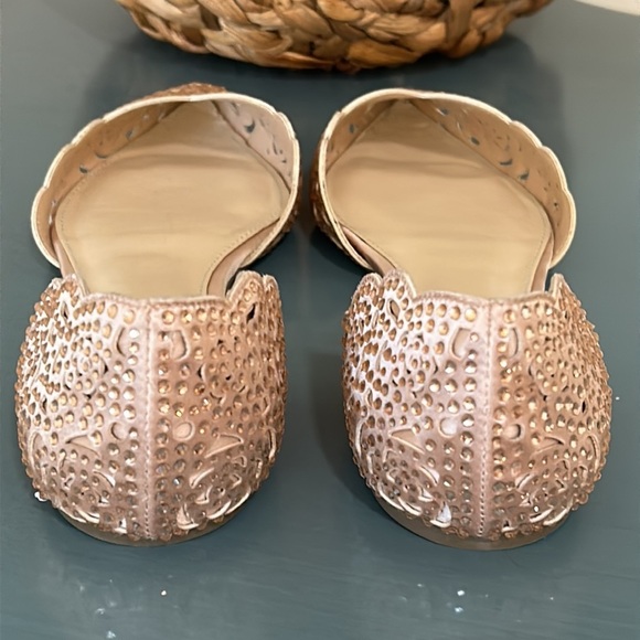 Betsey Jonhson Lucy, Jeweled, Cutout Women's Flats, size 8.5 - Picture 7 of 16